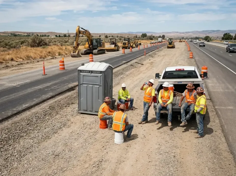 highway-road-construction-crew-007 — frequently asked questions, Porta Potty and Restroom Rentals in Hazlehurst, GA
